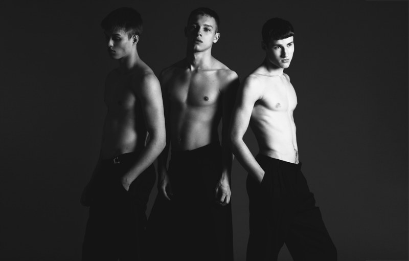 Arthur Olecki, James Venn & Kieran Martin by Rokas Rach for Hysteria