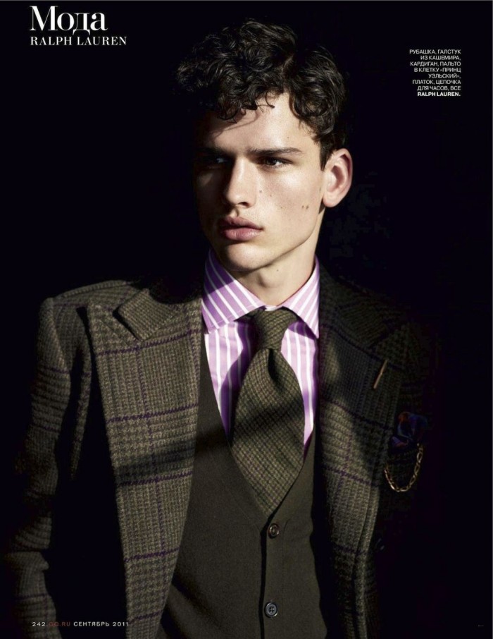 Simon Nessman by Richard Phibbs for <em>GQ Russia</em>
