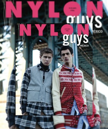 Mario Cedeno & Rivers Plasketes by René Fragoso for Nylon Guys Mexico December 2011/January 2012