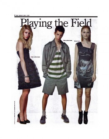 Abiah Hostvedt in Marc by Marc Jacobs for WWD Abiah Hostvedt in Marc by Marc Jacobs for WWD