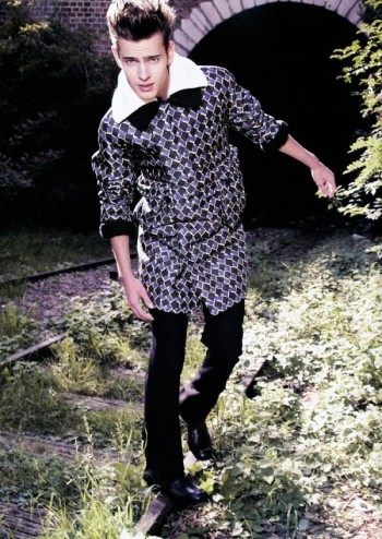 Adnan Djinovic by Antonin Guidicci in Prada for Common & Sense Man October 2010