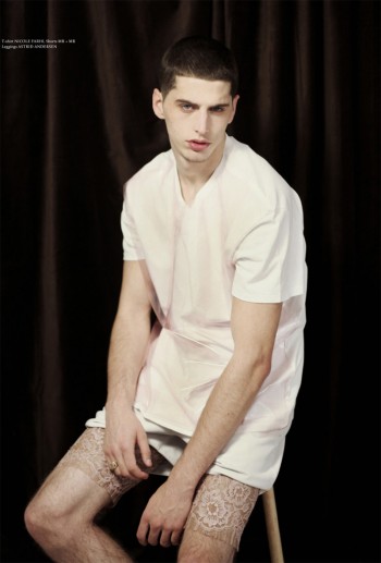 Allen Taylor Dons White for Prestige Magazine Allen Taylor Dons White for Prestige Magazine