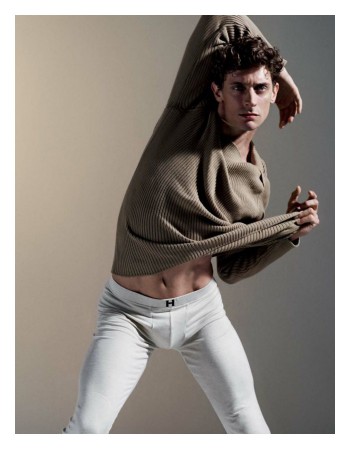 Benjamin Warbis, Cameron McMillan & Thom Morell are Dancers for Attitude