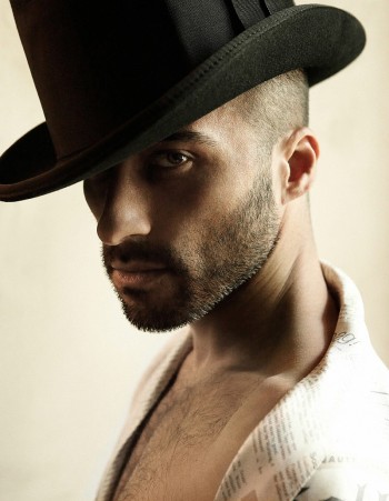Sasha Marini by Errikos Andreou in Bas Fonds for Pref Magazine