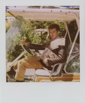 Andrew Garfield for Band of Outsiders Fall 2010