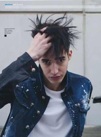 Luis Borges Lets His Hair Down for Spanish FHM Luis Borges Lets His Hair Down for Spanish FHM