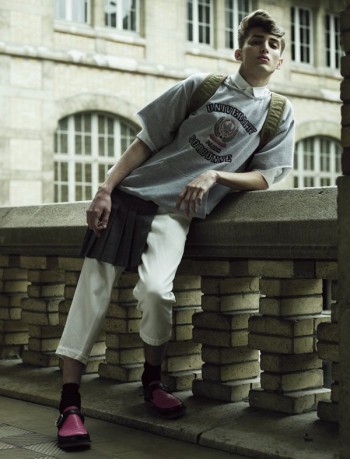 Charlie France by Willy Vanderperre in Class Act | Man About Town