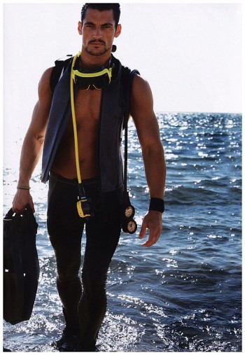 Scuba | David Gandy by Greg Lotus for GQ Style Germany Scuba | David Gandy by Greg Lotus for GQ Style Germany