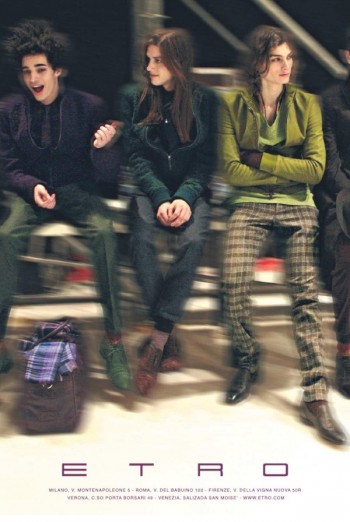 Etro Fall 2010 Campaign | Luis Borges, Hubert Rapisardi & Branko Maselj