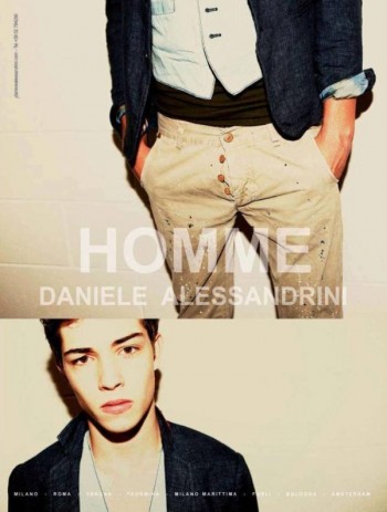 Francisco Lachowski for Daniele Alessandrini | Spring 2010 Campaign Francisco Lachowski for Daniele Alessandrini | Spring 2010 Campaign