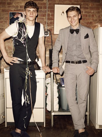 Sisley Spring 2011 Campaign | AJ Abualrub & Vladimir Ivanov by Terry Richardson