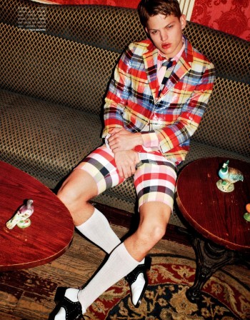 Sebastian Sauve by Kevin Amato for Flaunt Magazine