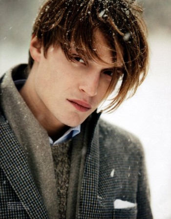 Adrien Brunier & Vladimir Ivanov in Walking with Thoreau for Gant Fall 2010