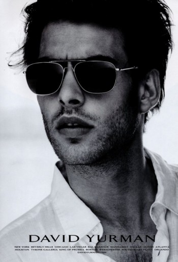 Jon Kortajarena by Peter Lindbergh for David Yurman Fall 2010 Eyewear Campaign