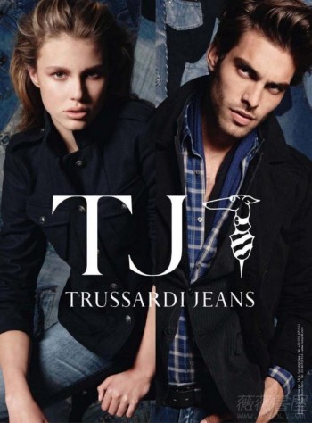 Jon Kortajarena for Trussardi Jeans Fall 2010 Campaign