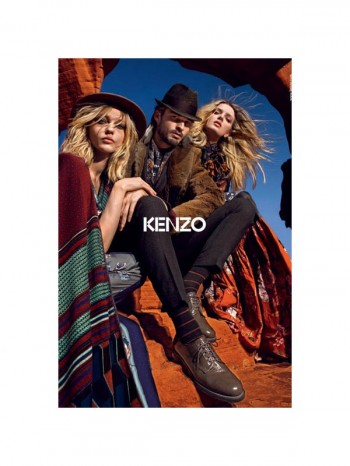 Ben Hill by Mario Sorrenti for Kenzo Fall 2010 Campaign