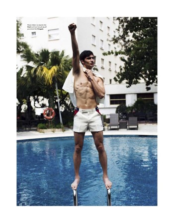 Mario Loncarski Vacations in Lisbon for Plaza Magazine