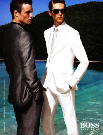 Mathias Lauridsen & Jay Warner for Hugo Boss Spring 2008 Campaign