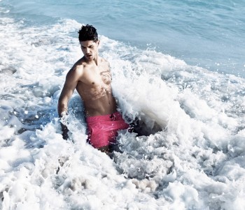 Miguel Iglesias Hits the Beach for HOM Spring/Summer 2012 Beachwear