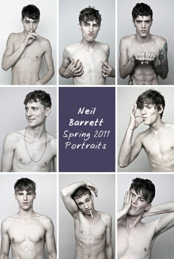 Neil Barrett Spring 2011 Portraits Neil Barrett Spring 2011 Portraits
