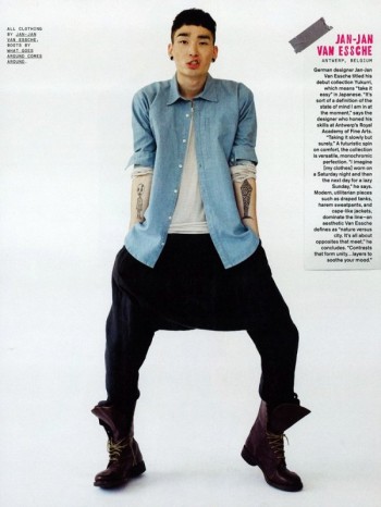 Noma Han by Jolijn Snijders for Nylon Guys Noma Han by Jolijn Snijders for Nylon Guys