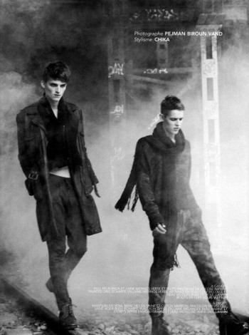 Charlie Westerberg, Kirill Vasilev & Stanislas Boulain by Pejman Biroun Vand for Twist Magazine