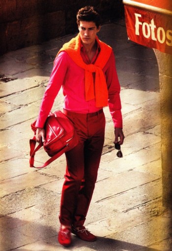 Oriol Elcacho by Giampaolo Sgura in Color Blocking for GQ China May 2010 Oriol Elcacho by Giampaolo Sgura in Color Blocking for GQ China May 2010