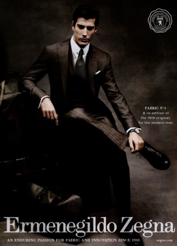 Oriol Elcacho for Ermenegildo Zegna Fall 2010 Campaign