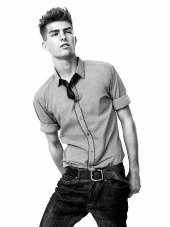 Paolo Anchisi by David Sims for Zara Young Fall 2010 Campaign