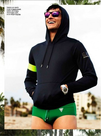 An Athletic Parker Gregory Poses for Giampaolo Sgura for GQ Spain