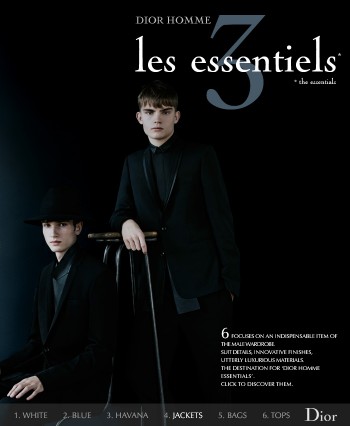 Dior Homme is Pure Minimalism for Les Essentiels 3 with Timothy Kelleher & Mischa Patel Dior Homme is Pure Minimalism for Les Essentiels 3 with Timothy Kelleher & Mischa Patel