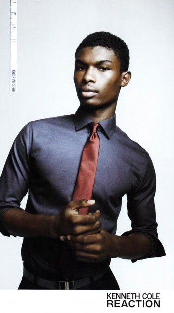 Salieu Jalloh by Kurt Iswarienko for Kenneth Cole Fall 2010 Advertorial