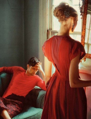 Bottega Veneta Spring 2010 Campaign | Sean O’Pry by Nan Goldin