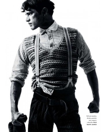 L’étoffe Des Héros | Sean O’Pry by David Sims for Vogue Hommes International