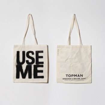 “USE ME” | NY Topman Green Bag