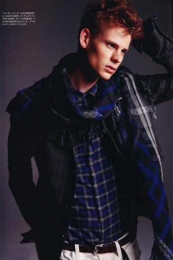 Trent Kendrick in Gucci by Naoto Ohkawa for Safari September 2010