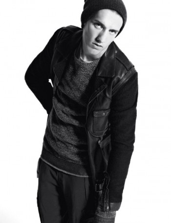Vince Robitaille by Milan Vukmirovic for L’Officiel Hommes Italia