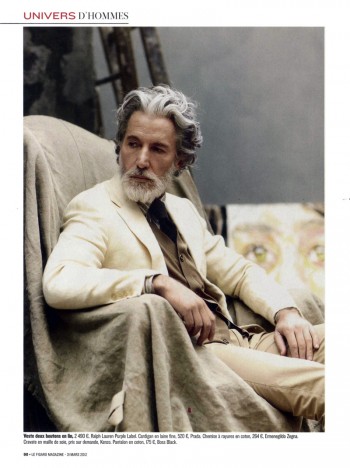 Aiden Shaw by Stéphane Gallois for Le Figaro