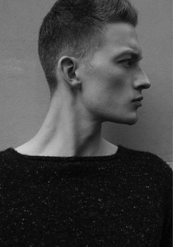Bastian Thiery Goes Black for Used Magazine Bastian Thiery Goes Black for Used Magazine