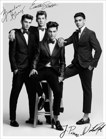 Preview | Brandon Gray, Colten Scott, Justin Pinos & Devin Grant by Richard Pier Petit for The Fashionisto
