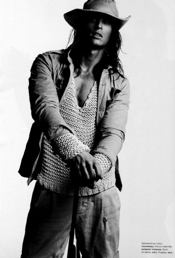 Baptiste Giabiconi by Karl Lagerfeld for Numéro Homme #21