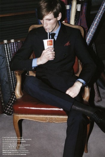 Bastiaan Ninaber by Milan Vukmirovic for L’Optimum