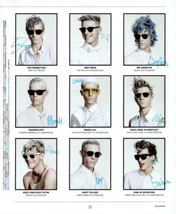 Andrew Yee Captures Nine Models in Shades for BlackBook Andrew Yee Captures Nine Models in Shades for BlackBook