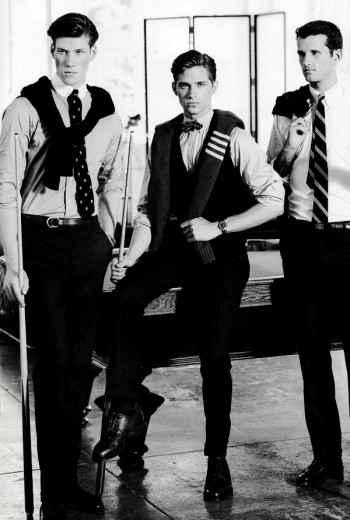 Bleeker St. Fall 2009 Campaign | Alex Loomans, Travis Davenport & Terron Wood Bleeker St. Fall 2009 Campaign | Alex Loomans, Travis Davenport & Terron Wood