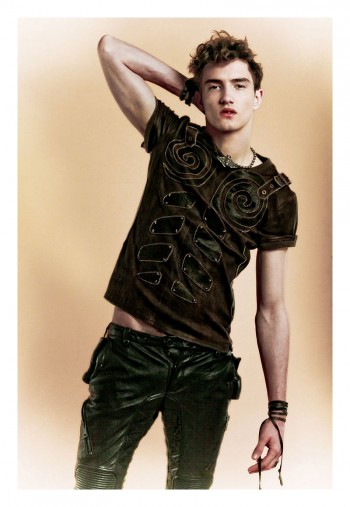 Isaac Carew, Jaco Van Den Hoven, Jacob Coupe & Jeremy Young by Lorenzo Marcucci for Flaunt