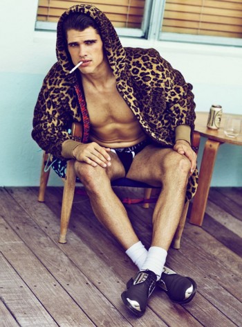 Brian Shimansky is the Main Attraction for Out Magazine Brian Shimansky is the Main Attraction for Out Magazine