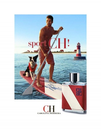 Bruce Weber Captures a Toned Aaron O’Connell for Carolina Herrera CH Men Sport Fragrance Campaign