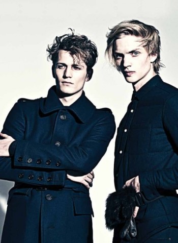 Paul Boche, Aiden Andrews, Peter Bruder, Miles Garber & Wes Phillips by Taea Thale for Essential Homme