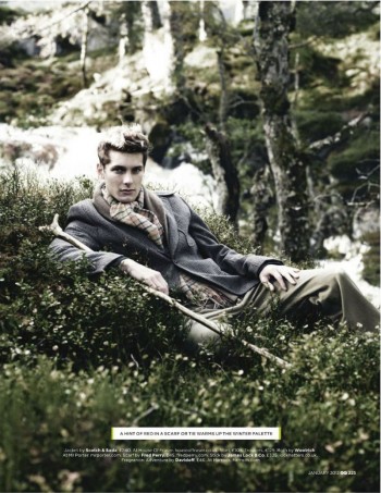 Colin Dack & James Hampson by Lee Strickland for GQ UK January 2012