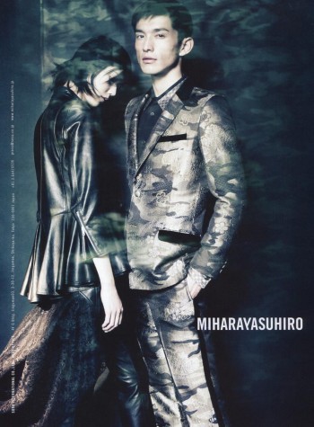 Daisuke Ueda Fronts Miharayasuhiro’s Fall/Winter 2012 Campaign